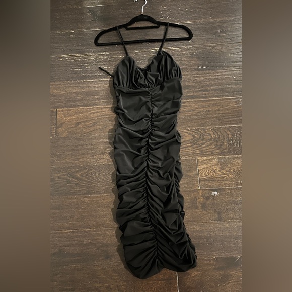 black mid dress - Picture 1 of 2